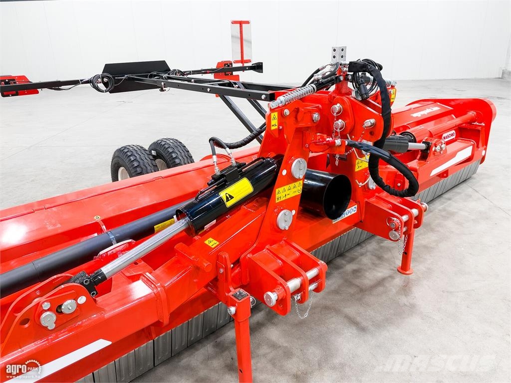 Gaspardo Gemella 620 szárzúzó, 6,2 m munkaszélesség, 64 kal Farm machinery