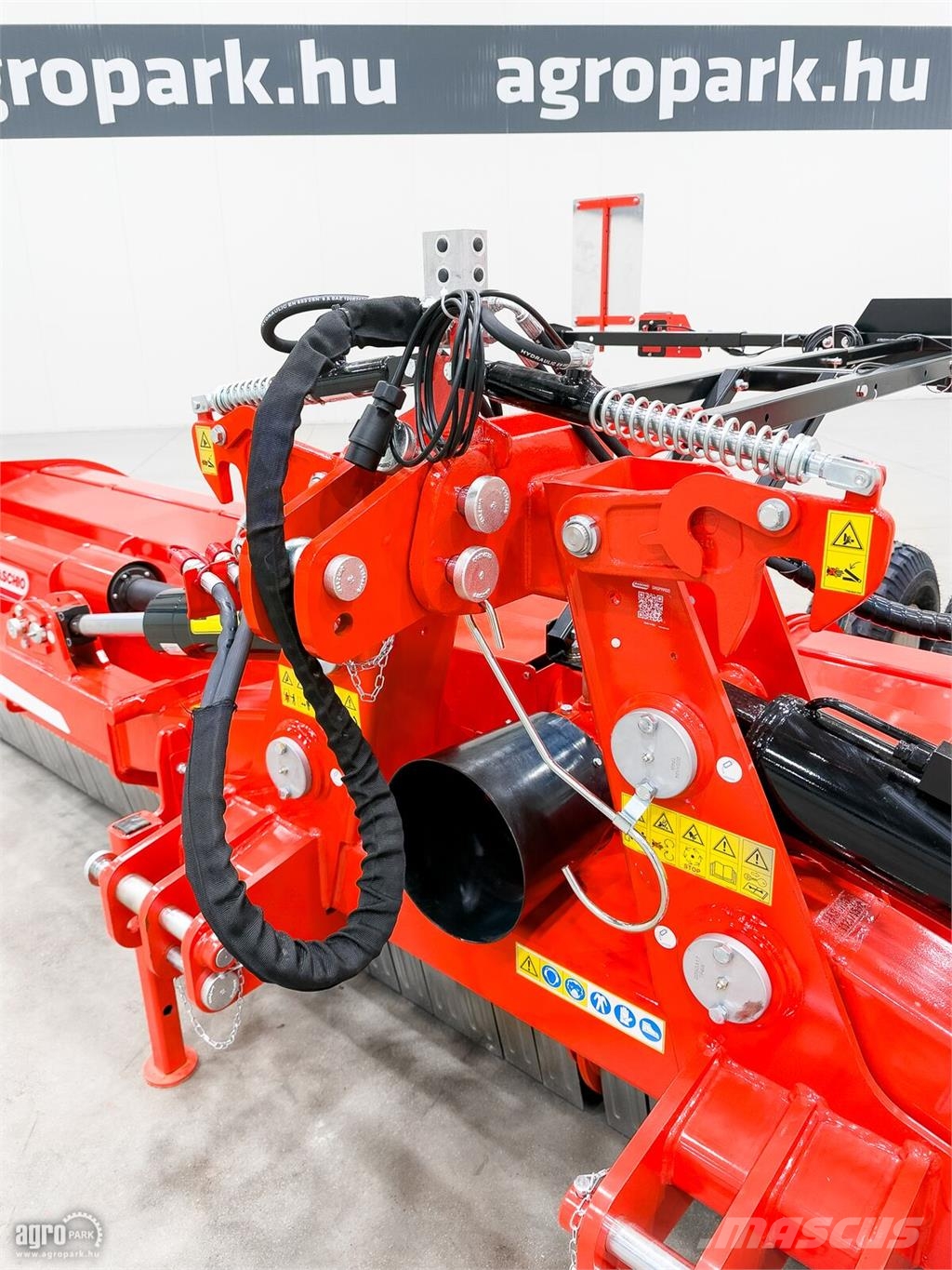 Gaspardo Gemella 620 szárzúzó, 6,2 m munkaszélesség, 64 kal Farm machinery