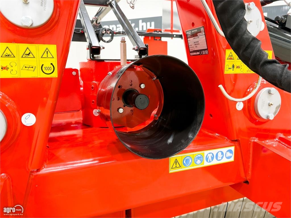 Gaspardo Gemella 620 szárzúzó, 6,2 m munkaszélesség, 64 kal Farm machinery