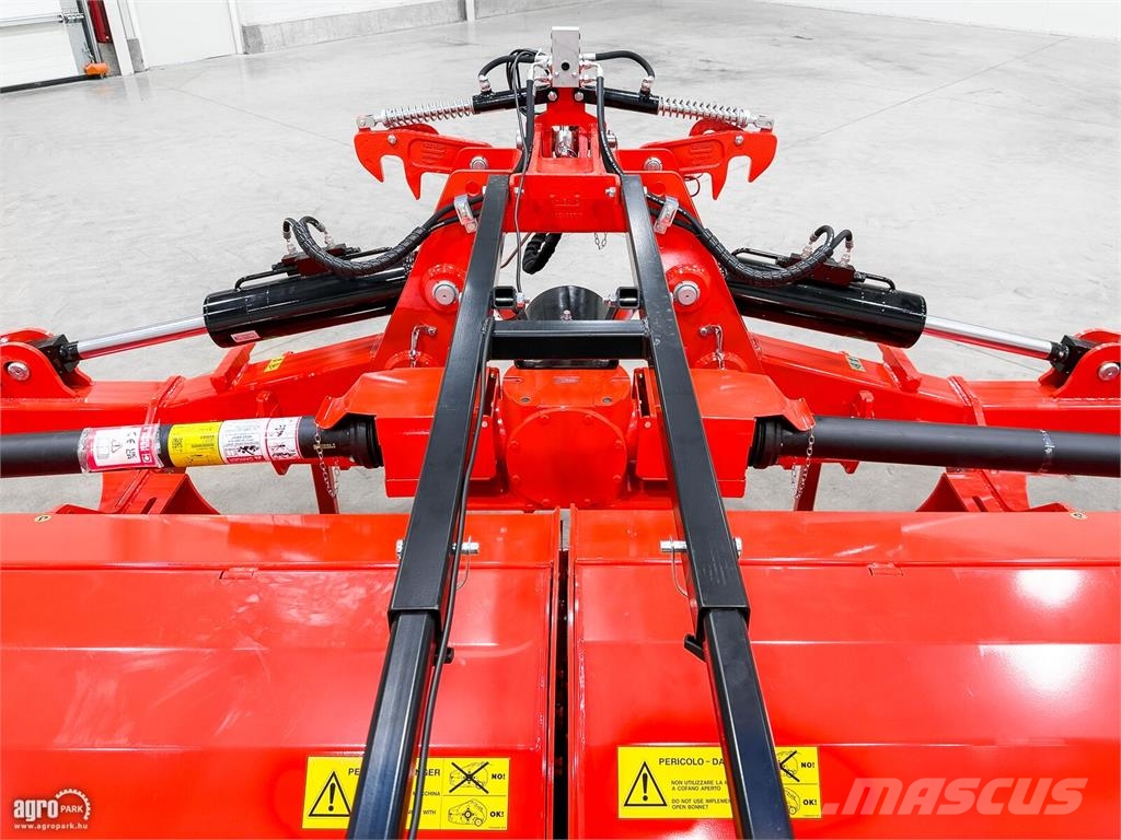 Gaspardo Gemella 620 szárzúzó, 6,2 m munkaszélesség, 64 kal Farm machinery