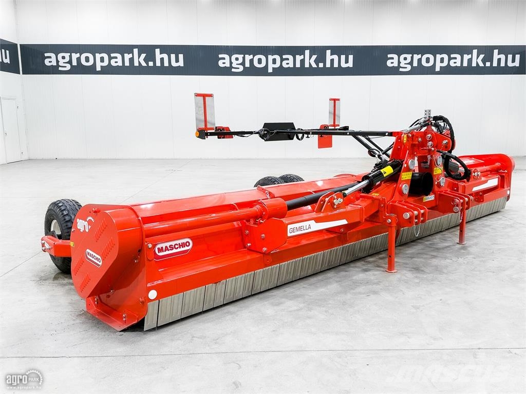 Gaspardo Gemella 620 szárzúzó, 6,2 m munkaszélesség, 64 kal Farm machinery