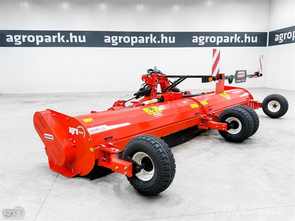 Gaspardo Gemella 620 szárzúzó, 6,2 m munkaszélesség, 64 kal Farm machinery