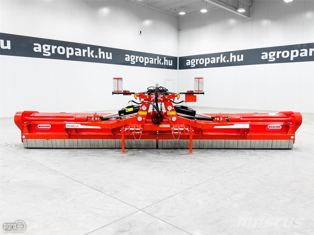 Gaspardo Gemella 620 szárzúzó, 6,2 m munkaszélesség, 64 kal Farm machinery