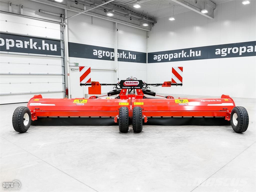 Gaspardo Gemella 620 szárzúzó, 6,2 m munkaszélesség, 64 kal Farm machinery