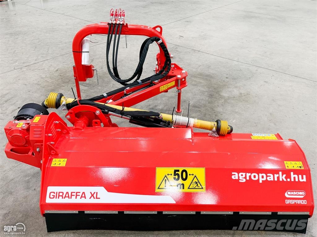 Gaspardo Giraffa XL 210 SE 2,12 m munkaszélességű szárzúzó, ماكينات جز العشب