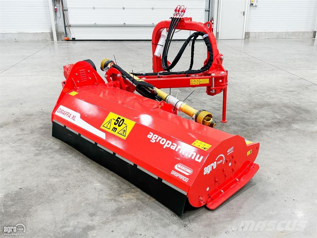 Gaspardo Giraffa XL 210 SE 2,12 m munkaszélességű szárzúzó, ماكينات جز العشب