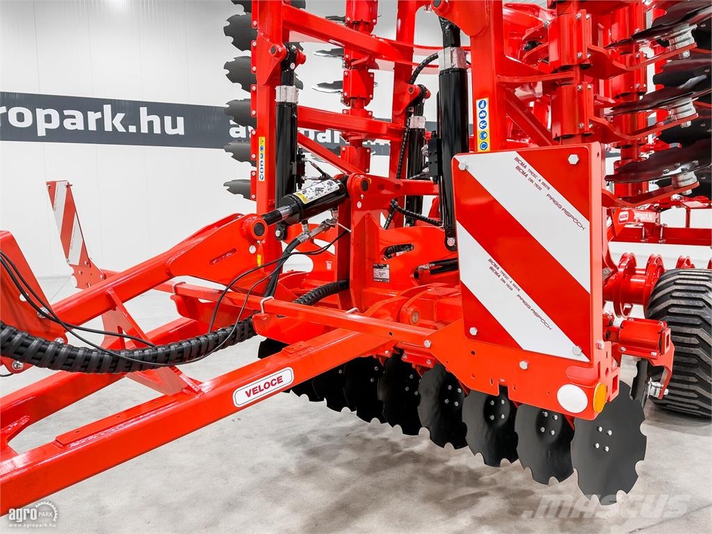 Gaspardo Veloce T 600 6m-es tárcsa, könnyű tárcsás borona,  Disku lobītāji/ecēšas