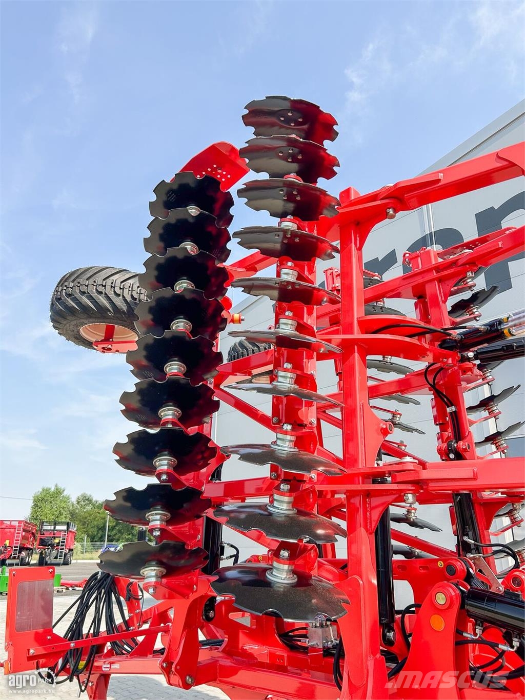 Gaspardo Veloce T 700 7m-es tárcsa, könnyű tárcsás borona, Disku lobītāji/ecēšas