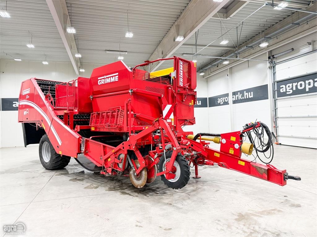 Grimme SE 260 vontatott burgonya betakarítógép, C50 monit حفارات وحصادات البطاطس