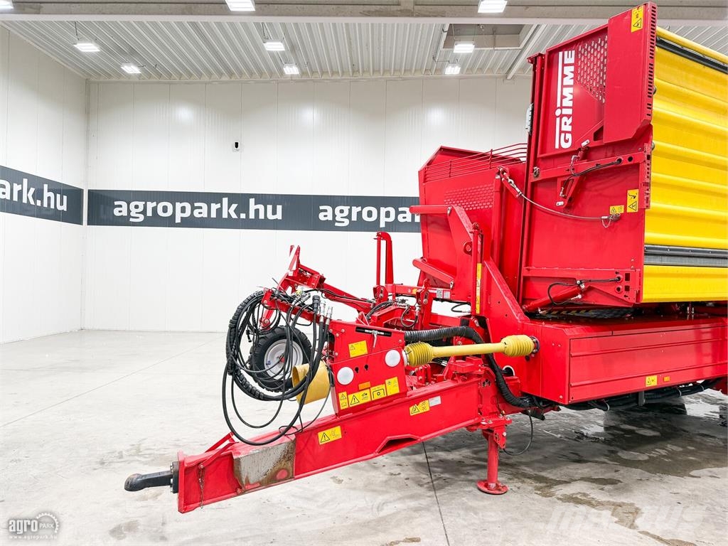 Grimme SE 260 vontatott burgonya betakarítógép, C50 monit حفارات وحصادات البطاطس