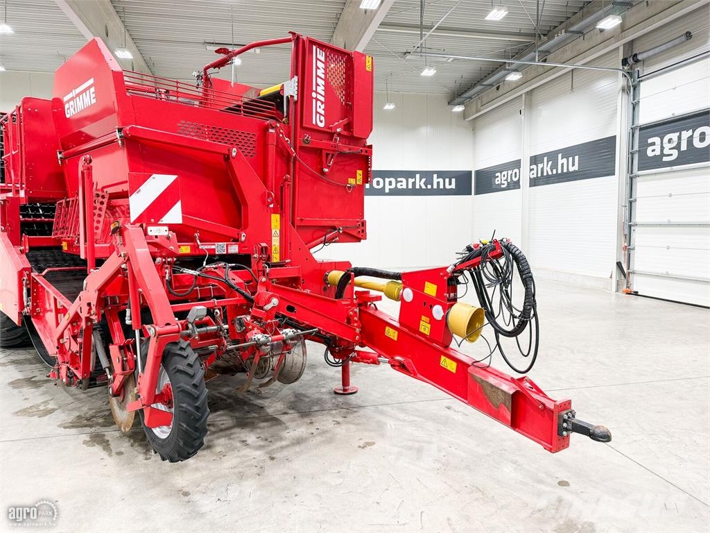 Grimme SE 260 vontatott burgonya betakarítógép, C50 monit حفارات وحصادات البطاطس