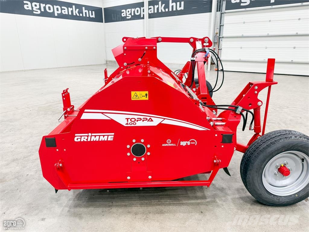 Grimme Toppa 400 4 soros szárzúzó, 75 cm sortáv, hidrauli Κορυφολόγοι βλάστησης