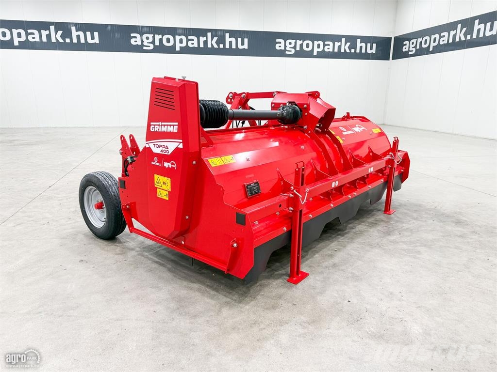 Grimme Toppa 400 4 soros szárzúzó, 75 cm sortáv, hidrauli Κορυφολόγοι βλάστησης