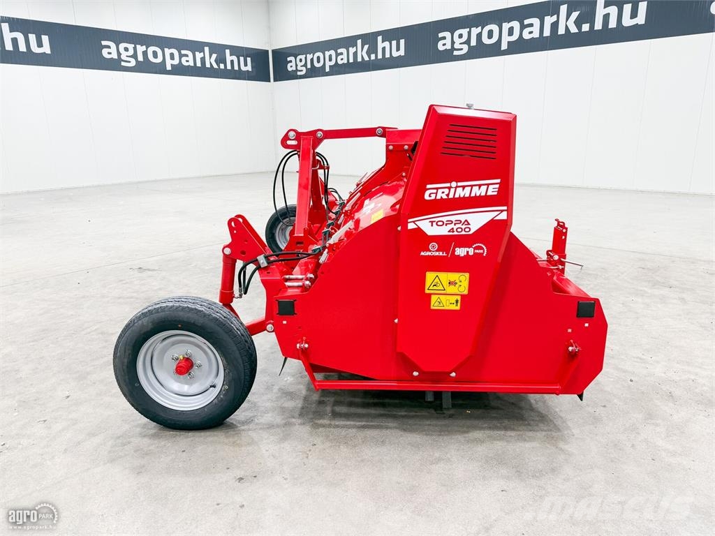 Grimme Toppa 400 4 soros szárzúzó, 75 cm sortáv, hidrauli Κορυφολόγοι βλάστησης