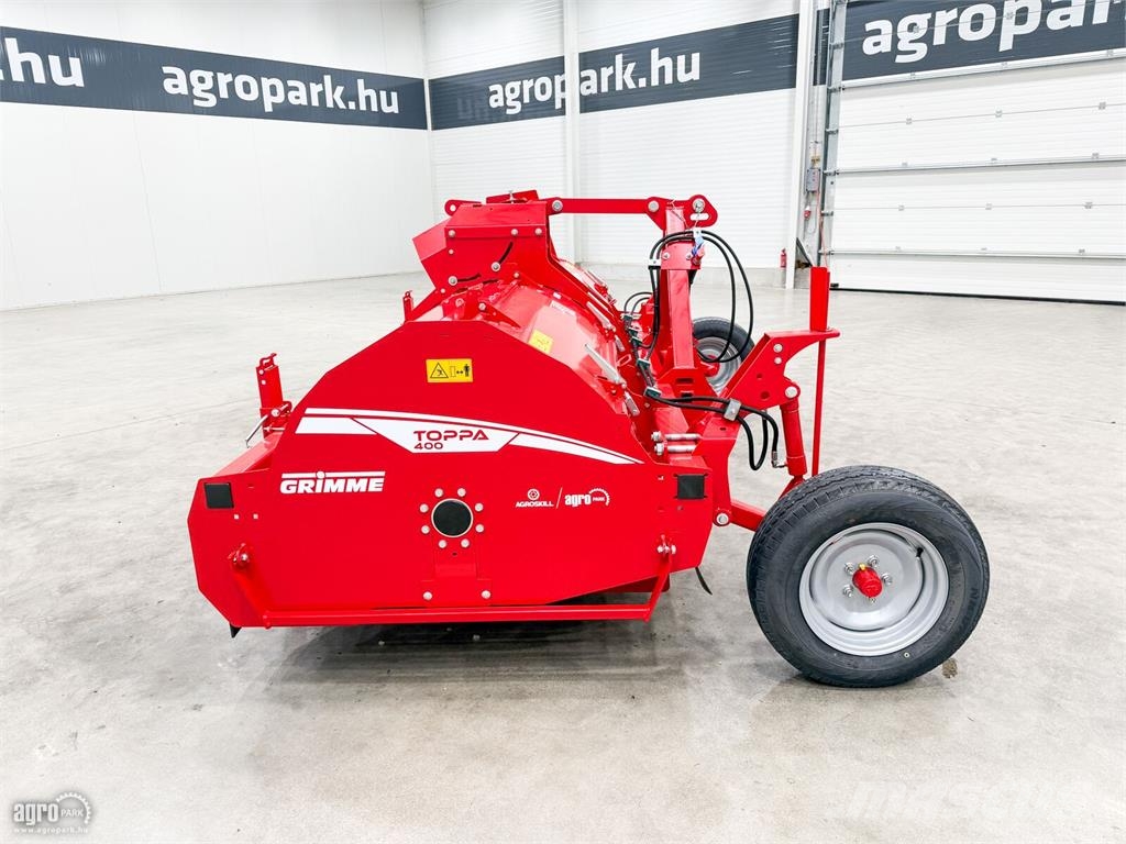 Grimme Toppa 400 4 soros szárzúzó, 75 cm sortáv, hidrauli Κορυφολόγοι βλάστησης