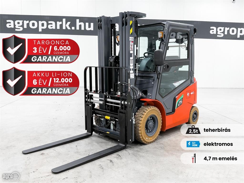 Heli G2-M 2,5 t targonca Электропогрузчики