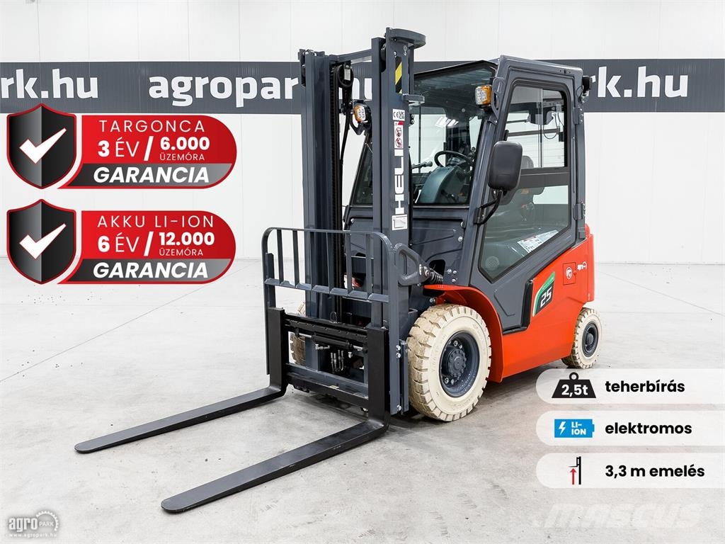 Heli G2-M 2,5 t targonca Электропогрузчики