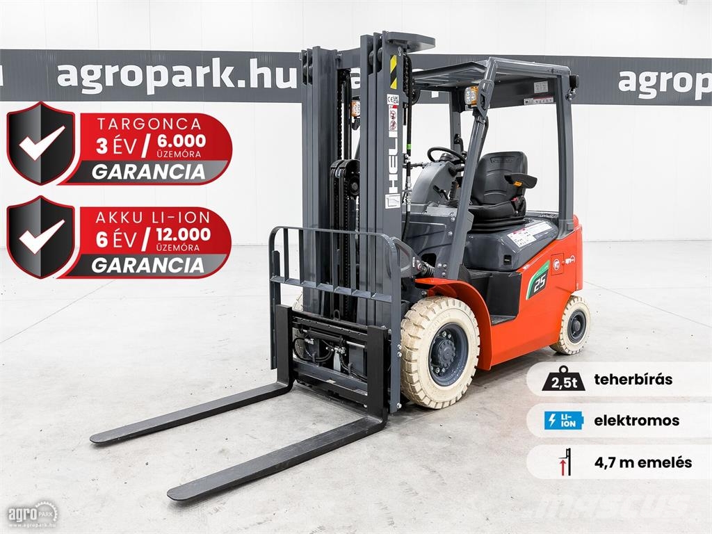 Heli G2-M 2,5 t targonca Электропогрузчики