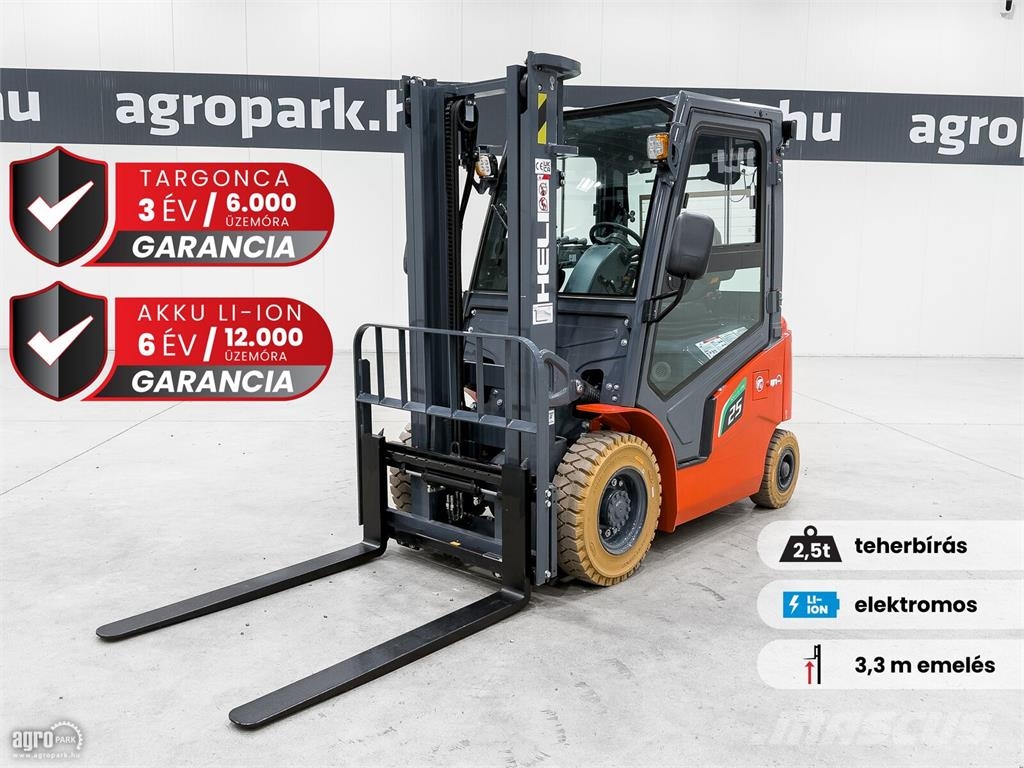 Heli G2-S 2,5 t targonca Электропогрузчики