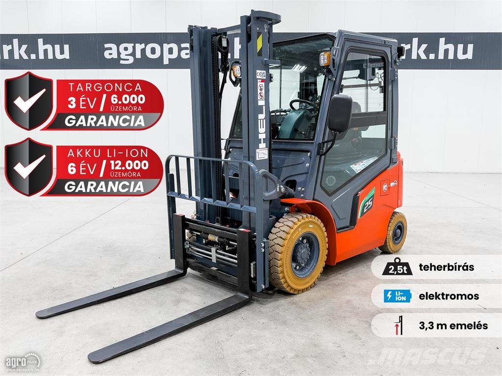Heli G2-S 2,5 t targonca Электропогрузчики