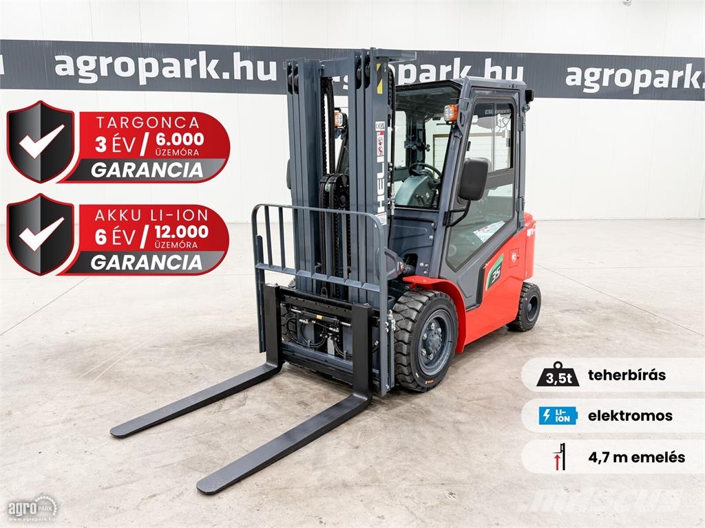 Heli G2-S 3,5 t targonca Elektromos targoncák
