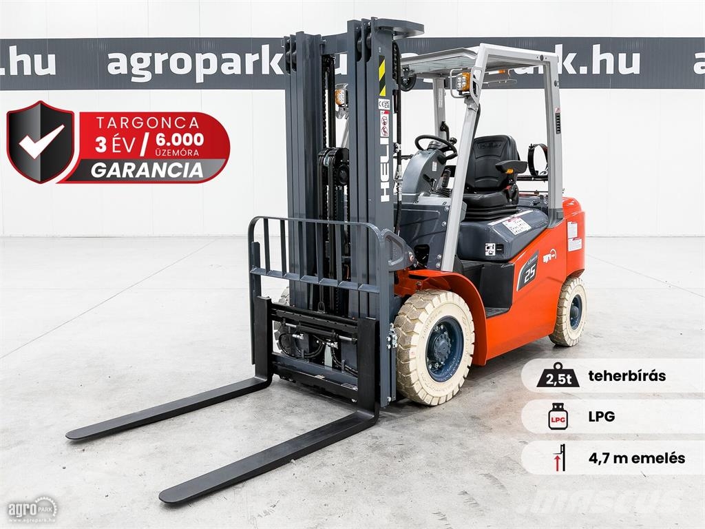 Heli G3 2,5 t targonca Газовые погрузчики