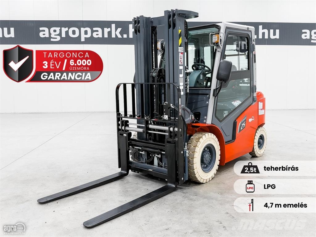 Heli G3 2,5 t targonca Газовые погрузчики