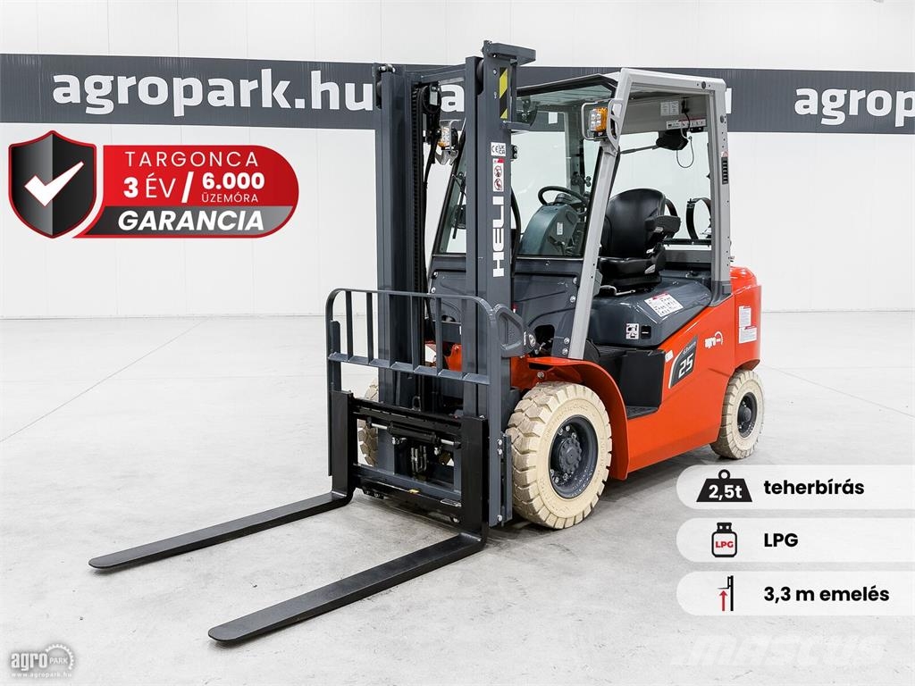 Heli G3 2,5 t targonca Газовые погрузчики