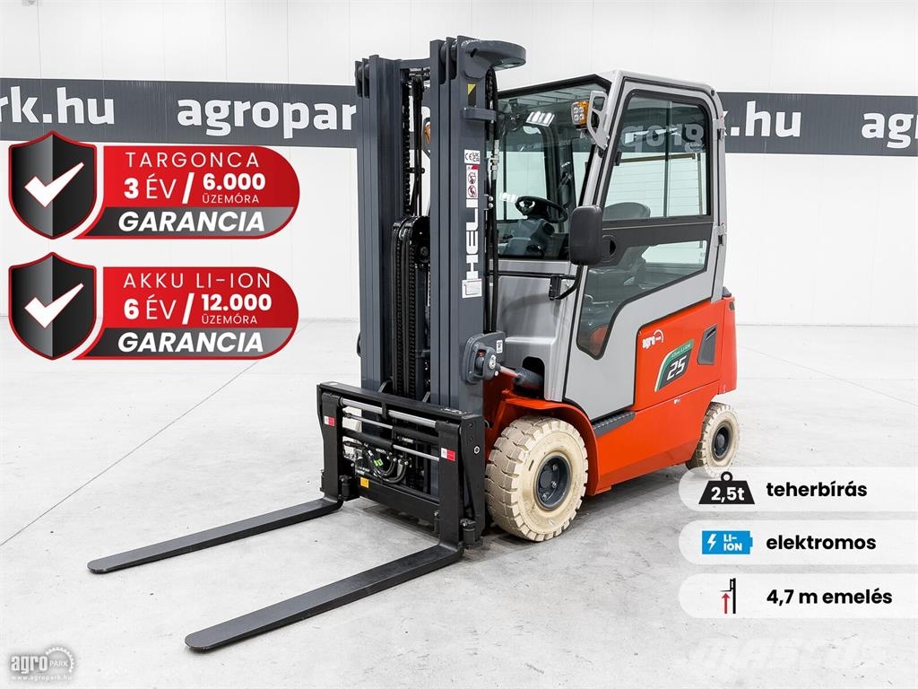 Heli G3 2,5 t targonca Электропогрузчики