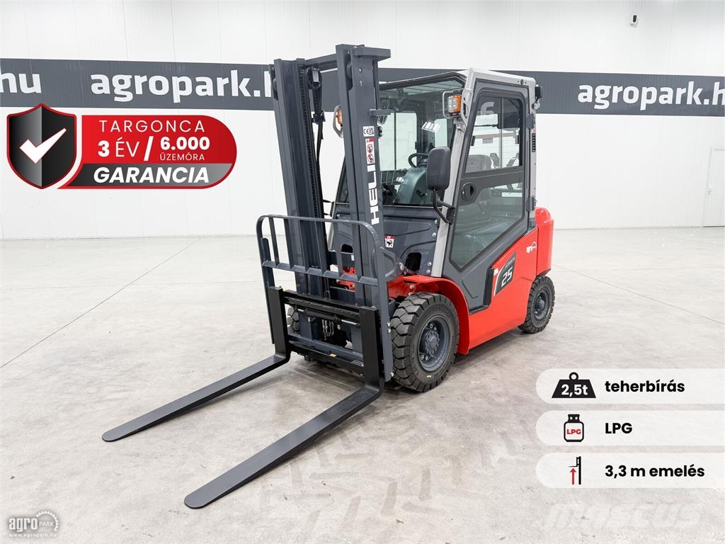 Heli G3 2,5 t targonca Gaasitõstukid