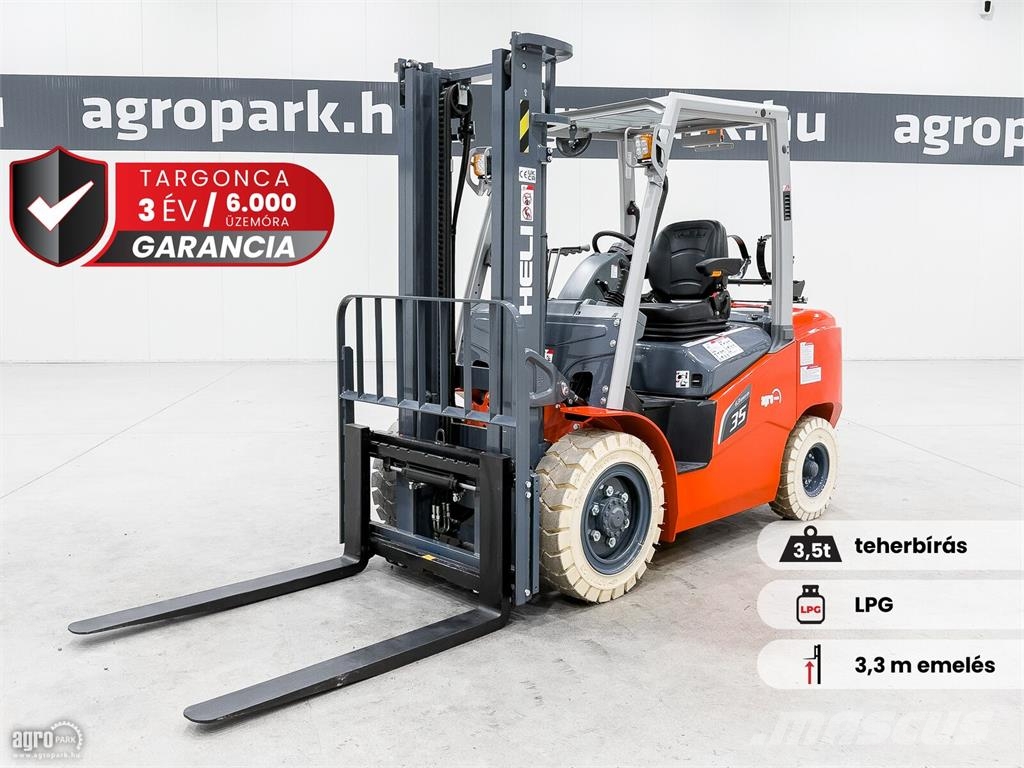 Heli G3 3,5 t targonca Газовые погрузчики