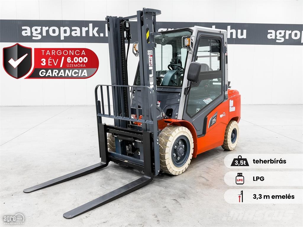 Heli G3 3,5 t targonca Газовые погрузчики