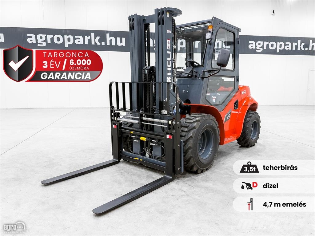 Heli G3 emelt hasmagasságú 3,5 tonnás Dízel targonca 4, Dízel targoncák