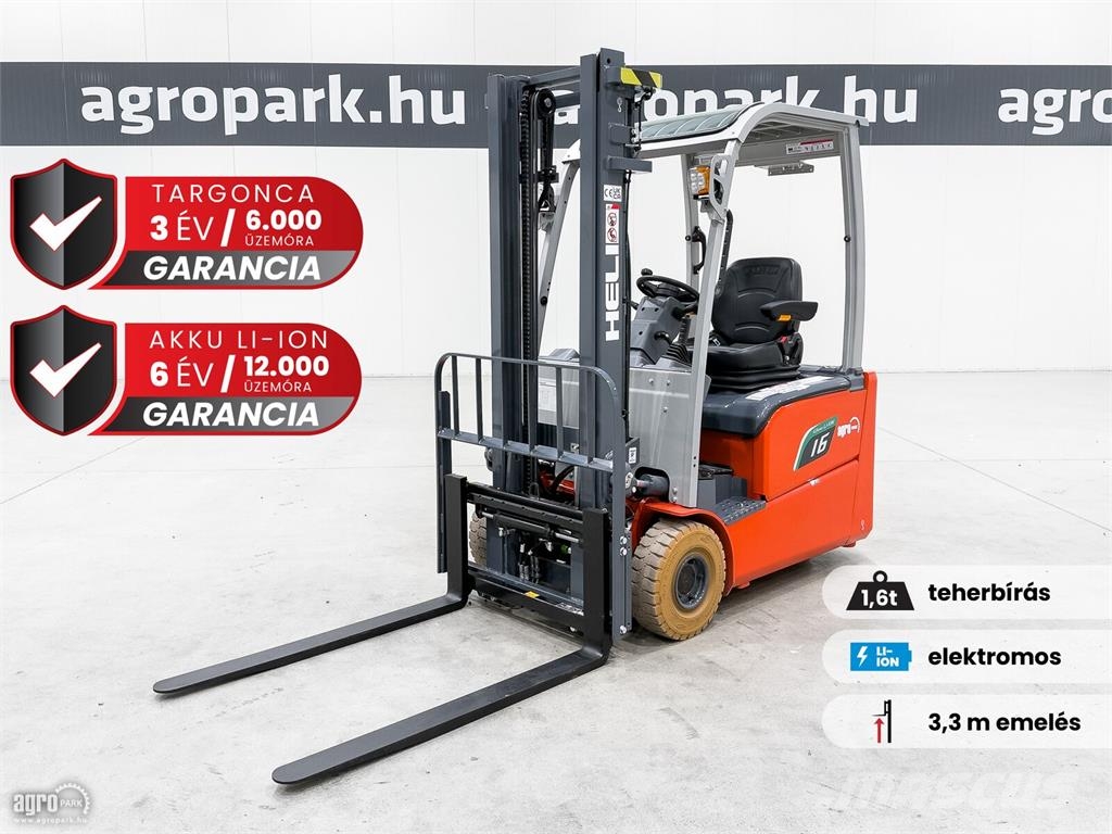 Heli G3-M 1,6 t targonca Stivuitor electric
