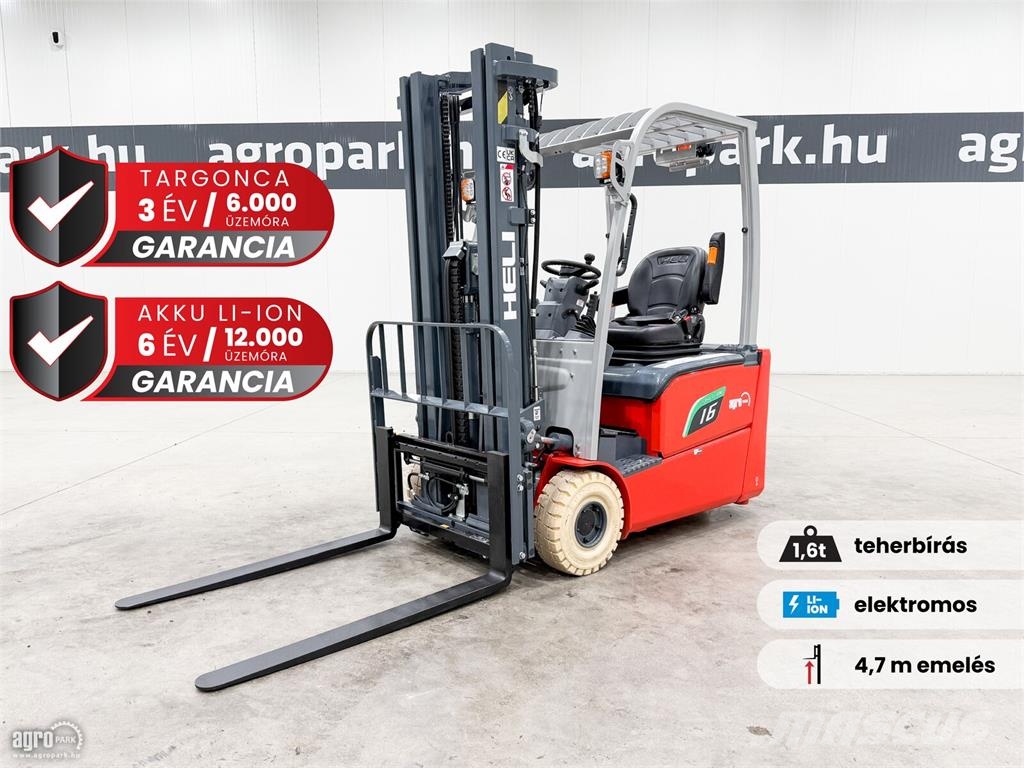 Heli G3-S 1,6 t targonca Stivuitor electric