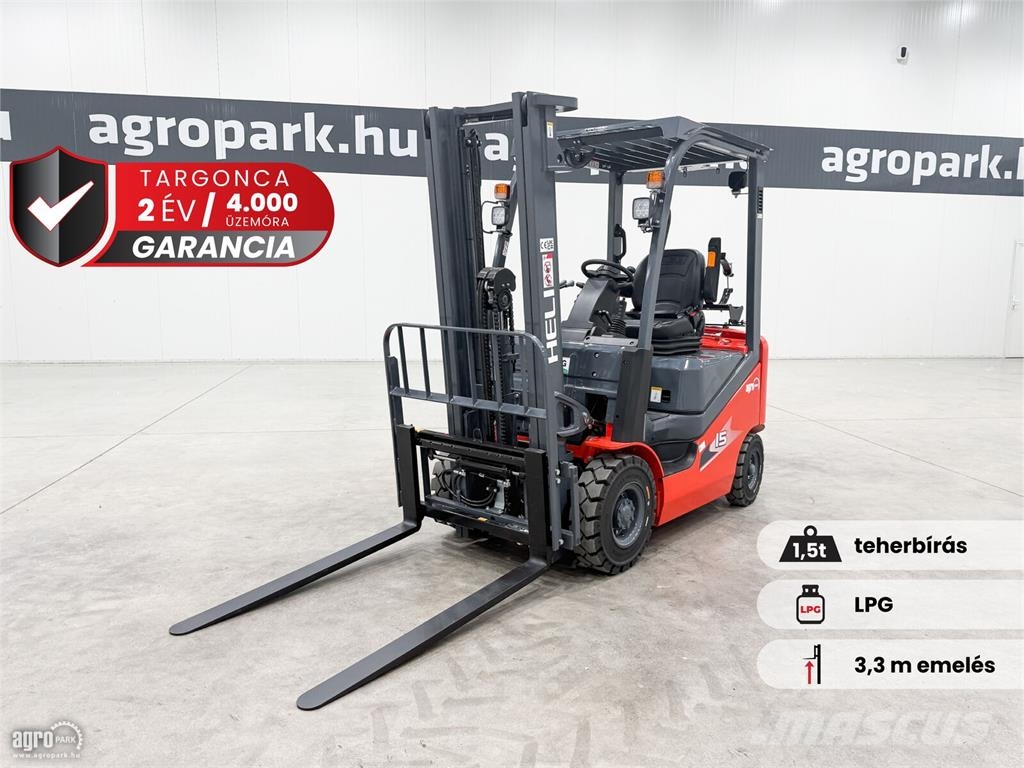 Heli H3 1,5 t targonca Gaasitõstukid