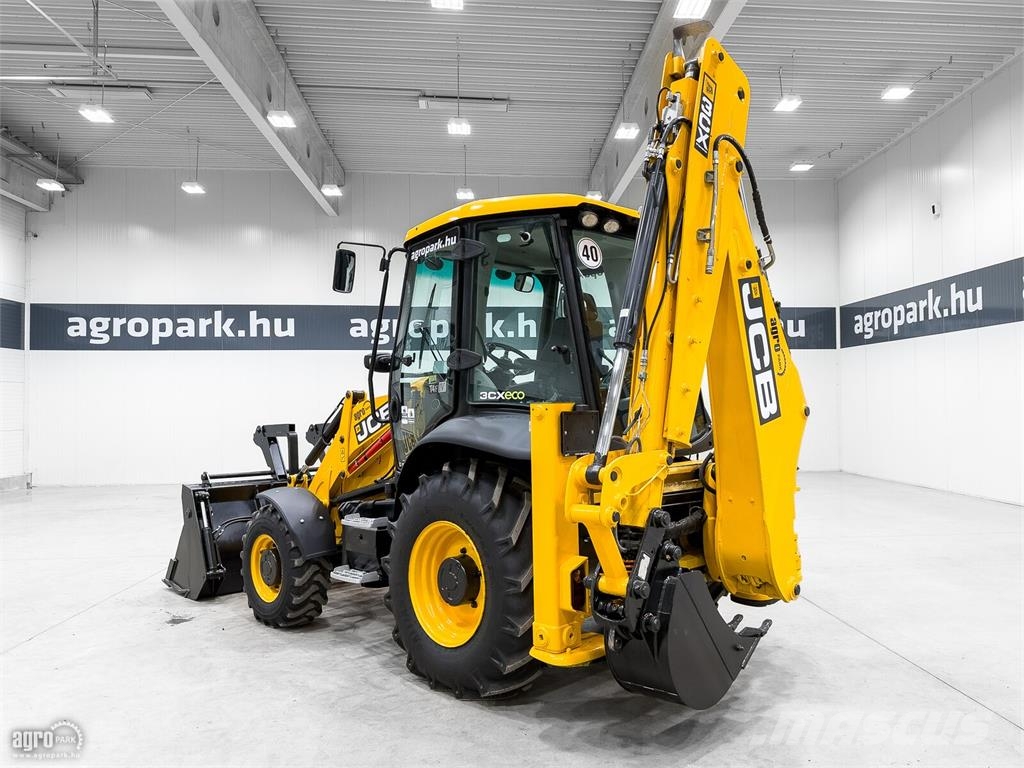 JCB 3CX Eco Sitemaster árokásó rakodó, 92 Le, klíma, P Φορτωτές πολλαπλών χρήσεων