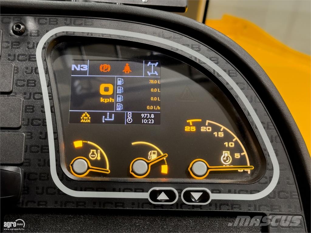 JCB 531-70 Joystcik, klíma, Powershift, raklapvilla, Q Συστήματα τηλεχειρισμού για τη γεωργία