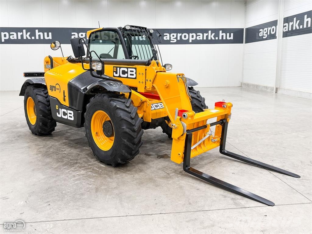 JCB 535-95 9,5 m emelési magasság, 3.500kg teherbírás, Manipulatoare agricole