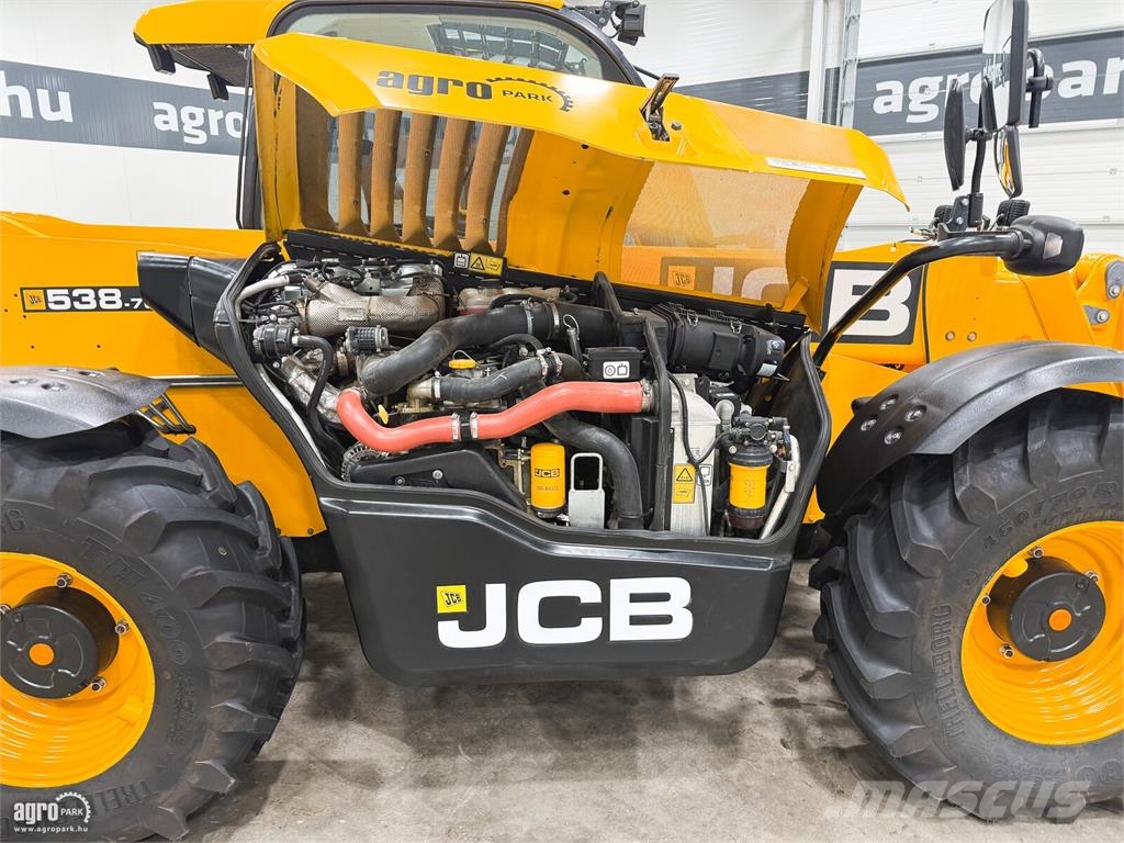 JCB 538-70 Agri Super 7 m emelés, 3.800 kg teherbírás, Teleszkópos mezőgazdasági rakodók