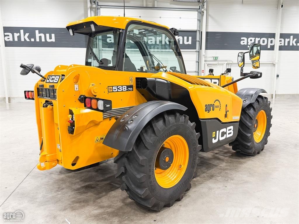 JCB 538-70 Agri Super 7 m emelés, 3.800 kg teherbírás, Teleszkópos mezőgazdasági rakodók