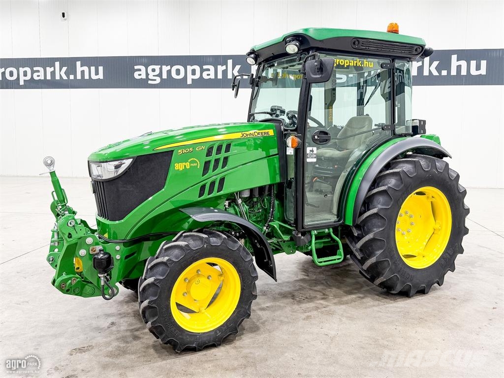 John Deere 5105GN 24/12 elektrohidraulikus Hi-Lo váltó, 40 km Trattori