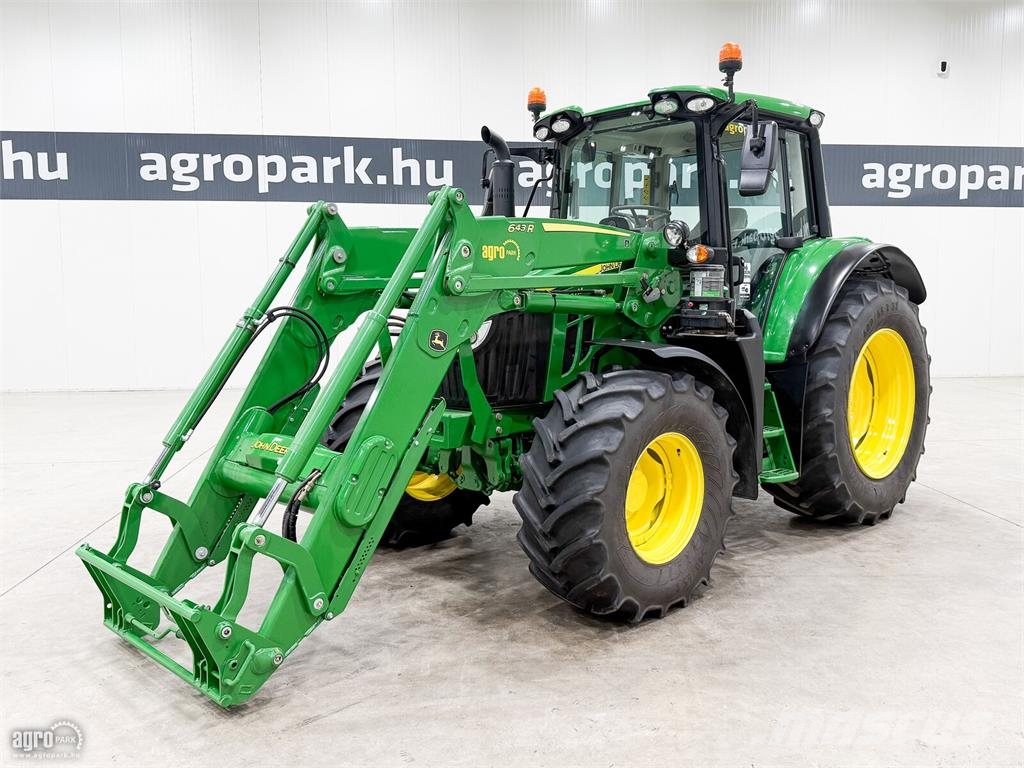 John Deere 6120M AutoQuad 24/24 40 km/h, rugózott híd, rugózo Трактори