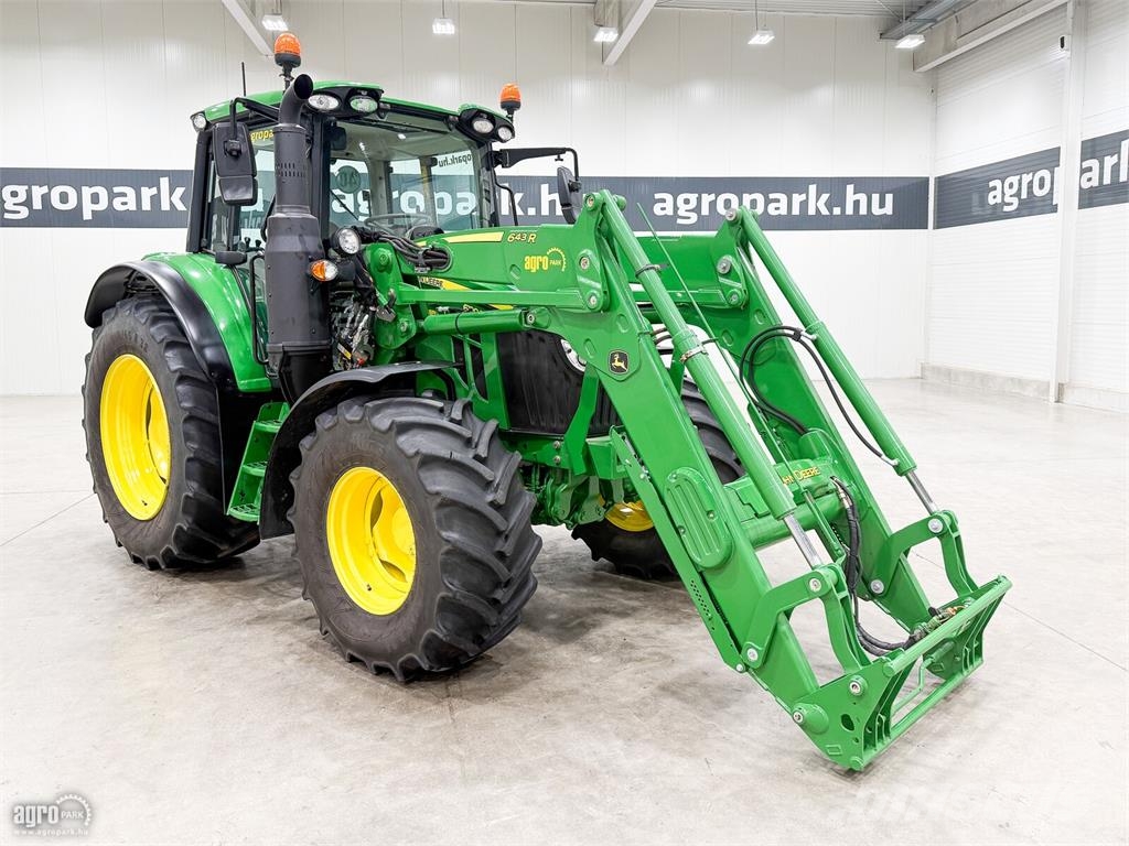 John Deere 6120M AutoQuad 24/24 40 km/h, rugózott híd, rugózo Трактори