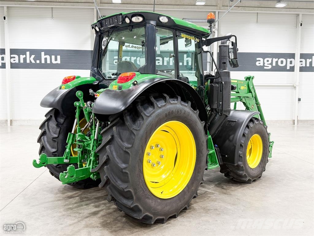 John Deere 6120M AutoQuad 24/24 40 km/h, rugózott híd, rugózo Трактори
