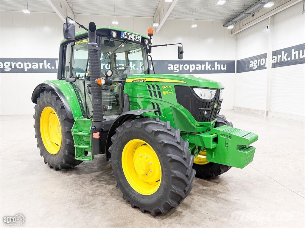 John Deere 6125M PowerQuad Plus 40 km/h váltó, rugózott híd, Traktoren
