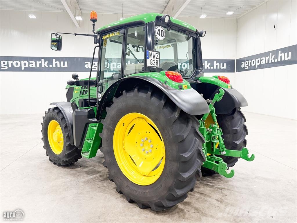 John Deere 6125M PowerQuad Plus 40 km/h váltó, rugózott híd, Traktoren