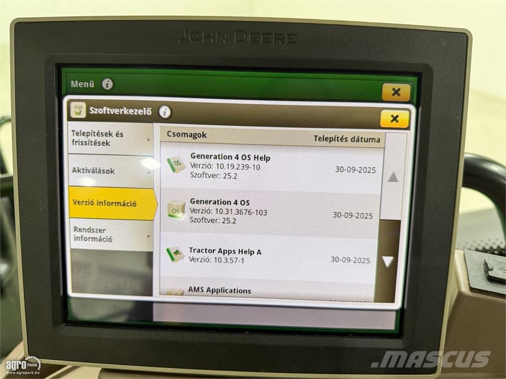 John Deere 6145R AutoQuad Plus 20/20 40 km/h váltó, rugózott Трактора