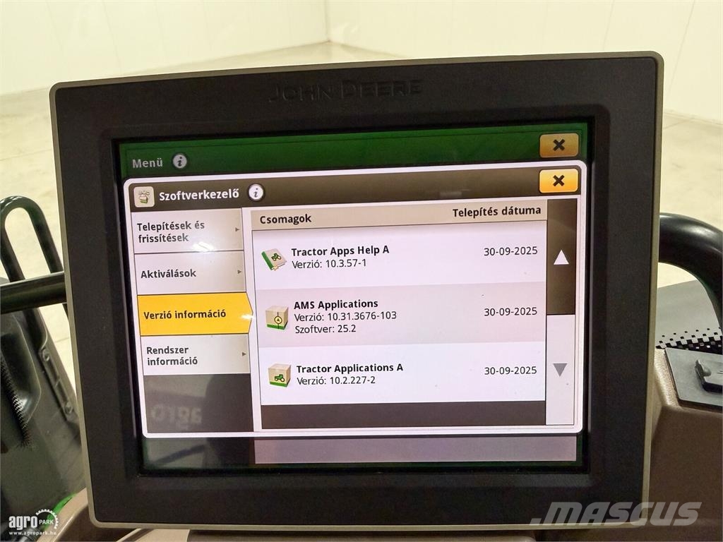 John Deere 6145R AutoQuad Plus 20/20 40 km/h váltó, rugózott Трактора