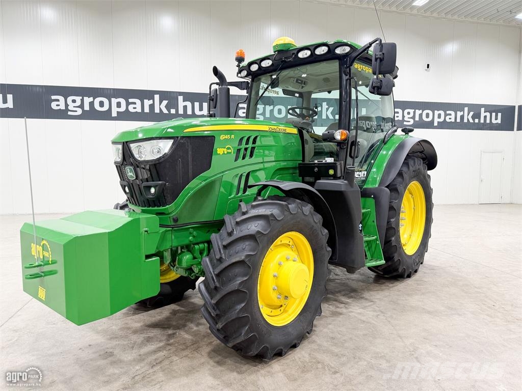 John Deere 6145R AutoQuad Plus 20/20 40 km/h váltó, rugózott Трактора